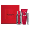 Ferragamo Red Leather